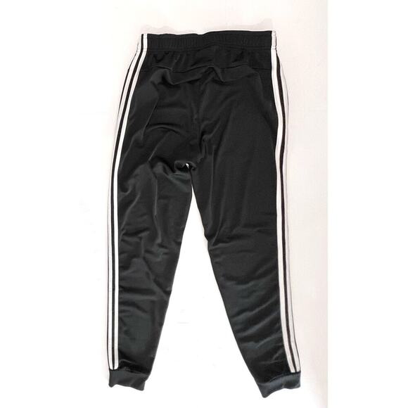 Adidas Essentials Warm Up Tapered Jogger Pants SMALL Triple Stripes Tricot - Picture 7 of 11